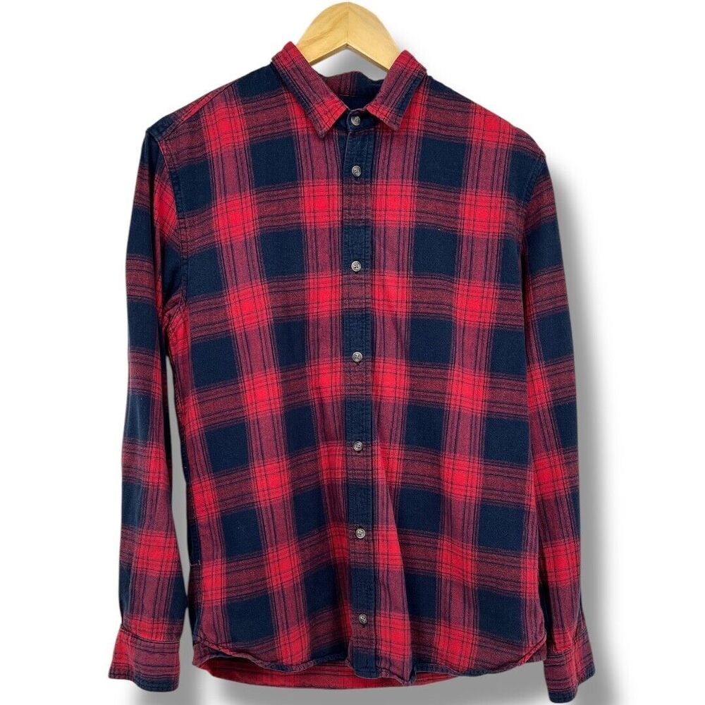 Marine Layer Downey Flannel Button Down shirt Mens Sz M